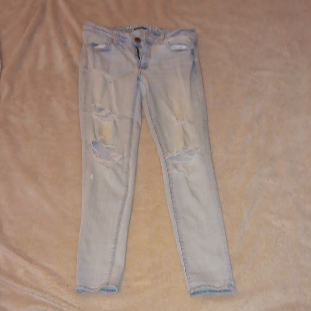 American Eagle Outfitters Light Blue Skinny Jeans